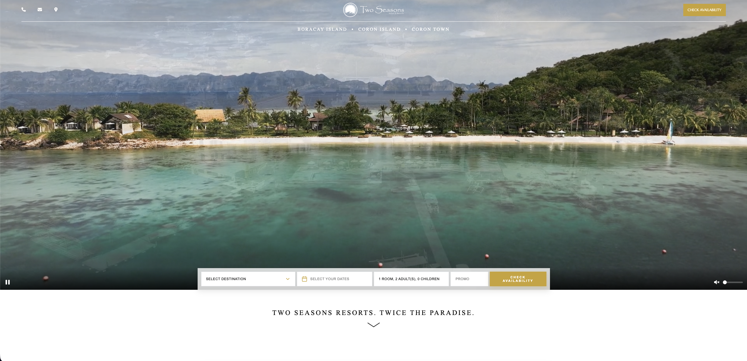 Two Seasons Resorts website